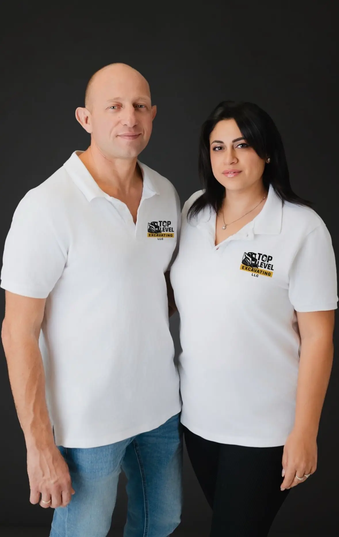 Kristina & Maxim — founders of Top Level Excavating